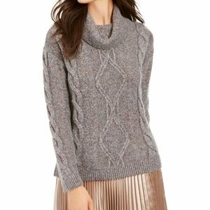 Charter Club Women's Turtle Neck Sweater-M